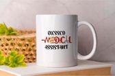 Mok Blessed Medical Assistant - NurseLife - Gift - Cadeau - Nursing - HealthcareHeroes - NurseStrong - Verpleegkundige - Zorgverlener - Gezondheidszorg - Verpleegster