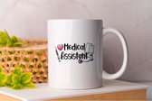 Mok Medical Assistant - NurseLife - Gift - Cadeau - Nursing - HealthcareHeroes - NurseStrong - Verpleegkundige - Zorgverlener - Gezondheidszorg - Verpleegster