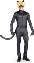 VIVING COSTUMES / JUINSA - Miraculous zwarte kat kostuum voor volwassenen - M / L