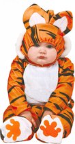 FIESTAS GUIRCA, S.L. - Zwart en oranje tijger kostuum voor baby's - 92/98 (1-2 jaar)