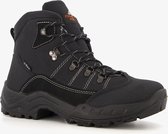 Mountain Peak leren heren wandelschoenen A/B - Zwart - Uitneembare zool - Maat 45