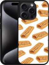 Cazy Hardcase Hoesje geschikt voor iPhone 15 Pro Frikandelbroodjes