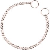 Duvoplus - Halsband Voor Dieren - Hond - Sliphalsband 1 Rij, Verchroomd 55cm - 1st
