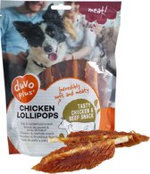 Duvoplus - Speelgoed Voor Dieren - Hond - Meat! Kippenlollies 400gr - ± 15st - 15st