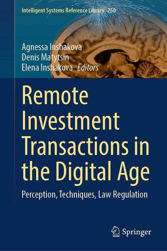 Intelligent Technologies and Robotics (R0) - Remote Investme ... - cover