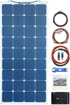 Flexibel Zonnepaneel Set Compleet 120 Watt voor Boot, Tent, Camper, Caravan etc. 12V