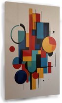 Tableau abstrait - Tableaux colorés - Abstraction Décoration murale - Tableau moderne - Acrylique - Décoration salon - 80 x 120 cm 5mm