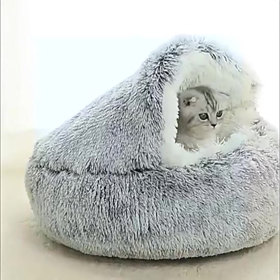 Huisdierenbed Salkonssad 60x45x24 cm blauw [en.casa