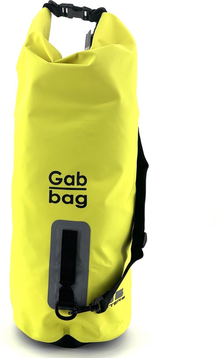 Gabbag waterdichte tas Drybag 35 liter neon