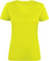 Printer RED T-SHIRT RUN ACTIVE LADY 2264026 - Neon Geel - L