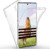 Samsung Galaxy Note 10 Plus 360° clear PC + TPU hoesje