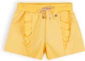 Meisjes sweat short ruffel - Samba - Abrikoos