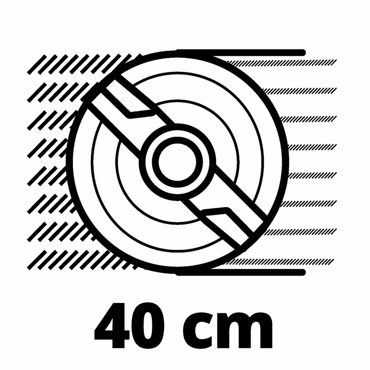 Einhell Benzine Grasmaaier GC-PM 40/2 - 132 cm³ - 2 kW - 4-takt - Maaibreedte: 40 cm - Aanbevolen gazonoppervlakte: tot 800 m² - 45 L opvangbak - Maaihoogte: 25-60 mm – foto 7