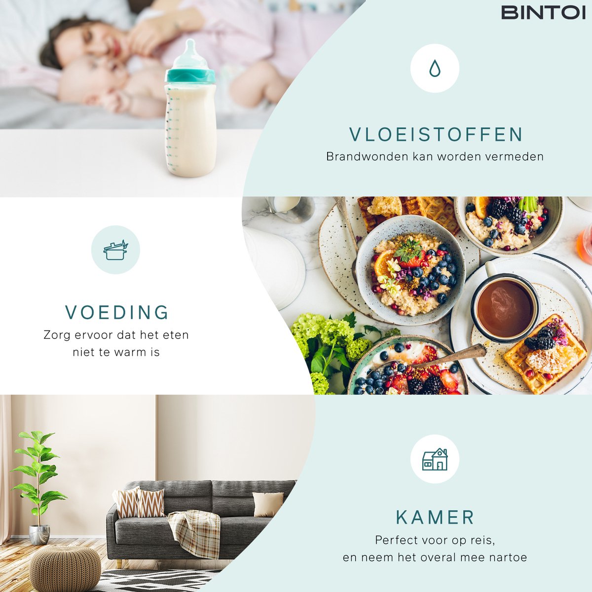 Bintoi X200 - Thermometer - Oorthermometer & Voorhoofd Thermometer - Digitale Koortsthermometer voor Baby & Volwassene - Snel & Nauwkeurig - Incl. Batterijen & Tasje — cadeau in Cadeau-ideeën - foto 8