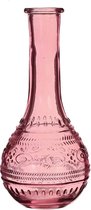 Vaas fles roze – Boho vaas roze – fles – 15,8 cm – Boho vaas – Decoratie - Boho FLWRS