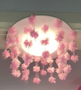 Funnylight Kids Lamp Butterfly Pink - Plafonnier doux pour la chambre de bébé et d'enfant