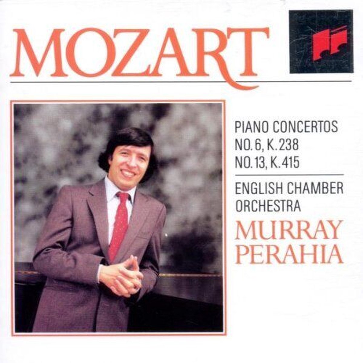 Murray Perahia - Mozart Piano Concerti No. 6, K. 238 / No. 13, K. 415 (CD)