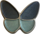 Urn Voor As Butterfly/Vlinder Blauw