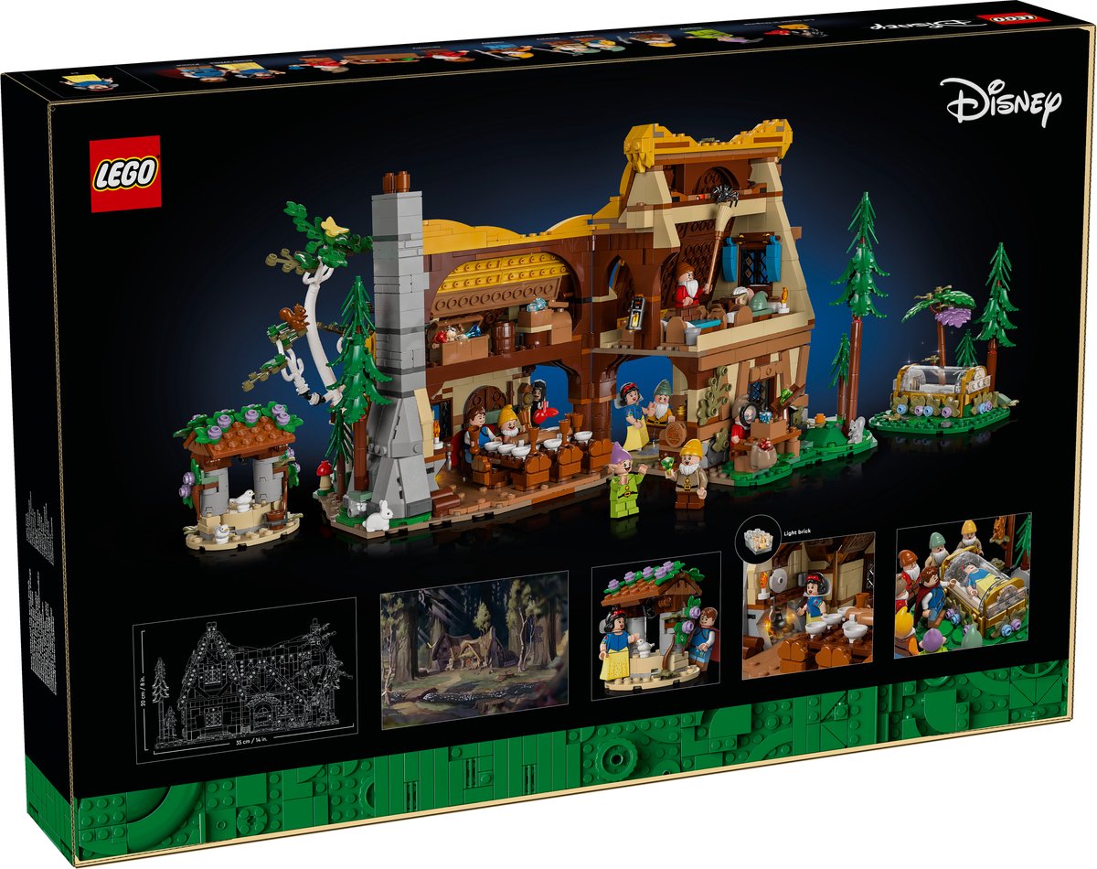LEGO Disney Huisje van Sneeuwwitje en de zeven dwergen - 43242 — afbeelding 19