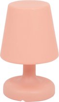 Bo-Camp - Pastel collection - Tafellamp - Domfront - Roze - Oplaadbaar - 100 Lumen