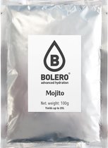 Bolero Siropen - Mojito Grootverpakking / bulk (zak van 100 gram)