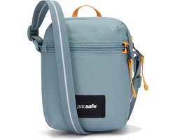Pacsafe GO Micro Crossbody - 1.5 L - RFID-blokkerend - Anti-diefstal Tas - Waterafstotend - Beveiligde Tas - Festival Tas - Reistas - Schoudertas - Veilig Dockslot - Veelzijdige Opbergtas - Gerecycled Polyester - Blauw (Fresh Mint) Pacsafe GO Micro Crossbody - 1.5 L - RFID-blokkerend - Anti-diefstal Tas - Waterafstotend - Beveiligde Tas - Festival Tas - Reistas - Schoudertas - Veilig Dockslot - Veelzijdige Opbergtas - Gerecycled Polyester - Blauw (Fresh Mint)