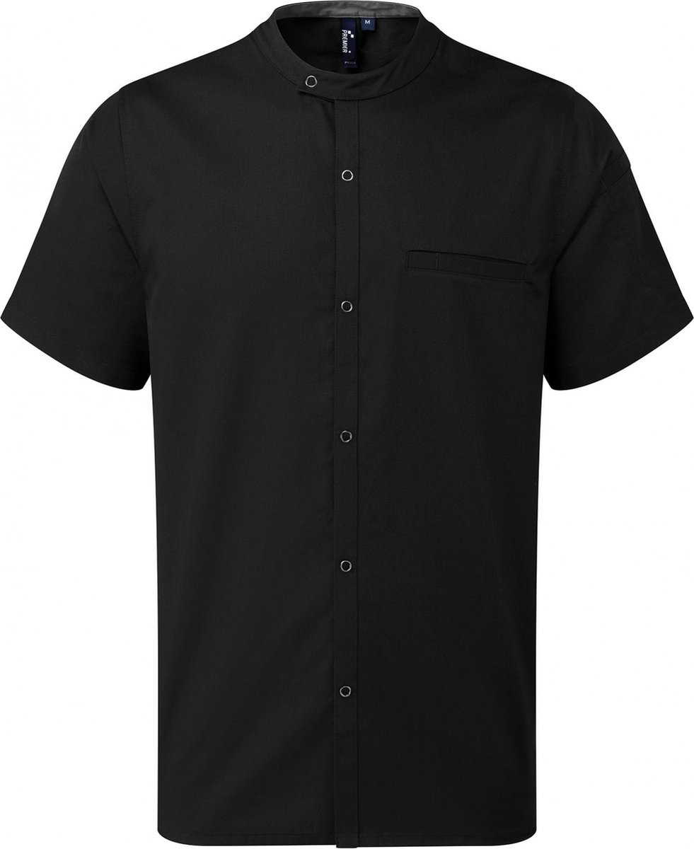 Schort/Tuniek/Werkblouse Heren M Premier Black 65% , 35% Katoen
