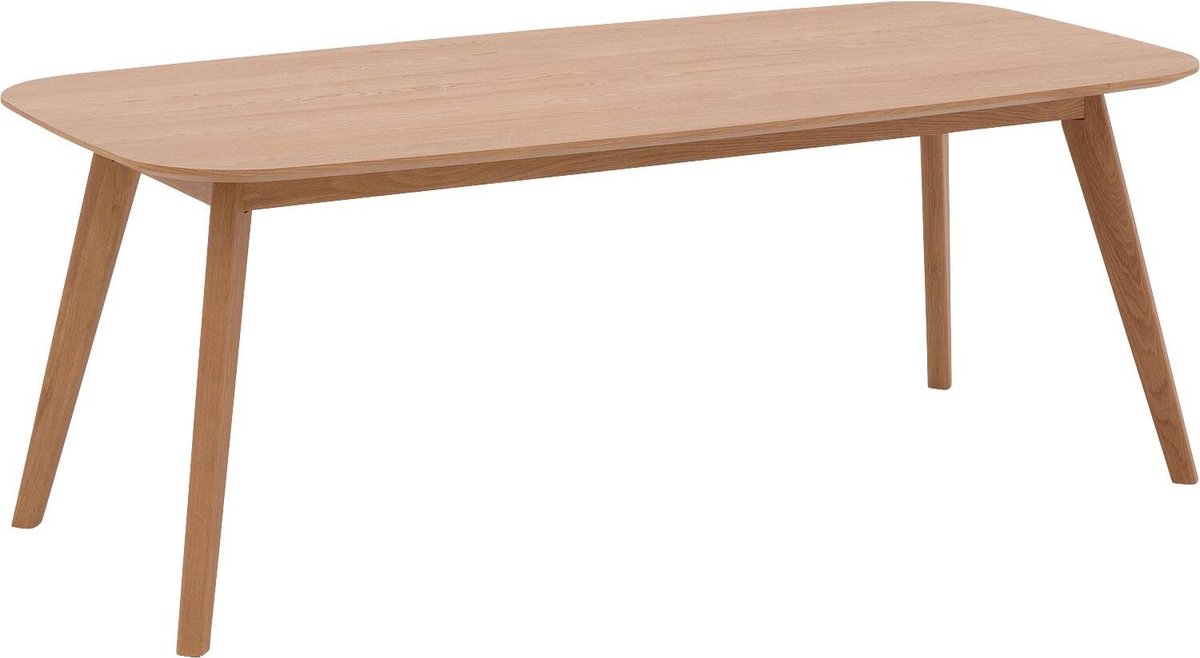 Goossens Encore Eettafel - Hout - 200 x 76 x 95 cm - Rechthoek