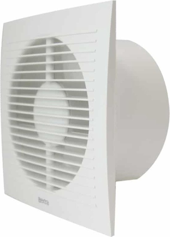 Ventilateur de salle de bain diamètre 100 mm BLANC Cordon et fiche - EE100WP