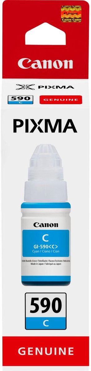 Canon gi-590 Inktcartridge - Cyaan + Retourzakje