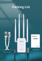 Viatel Comfast CF-WR304S 300Mbps 2.4Ghz Draadloze Wifi Repeater Router Wi-fi Extender Signaalversterker Repetidor Met 4 Externe Antenne