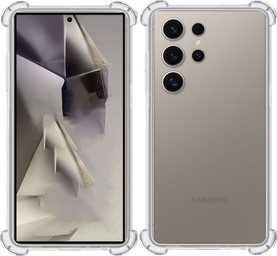 Telefoonhoesje Geschikt voor Samsung Galaxy S24 Ultra hoesje - Bol