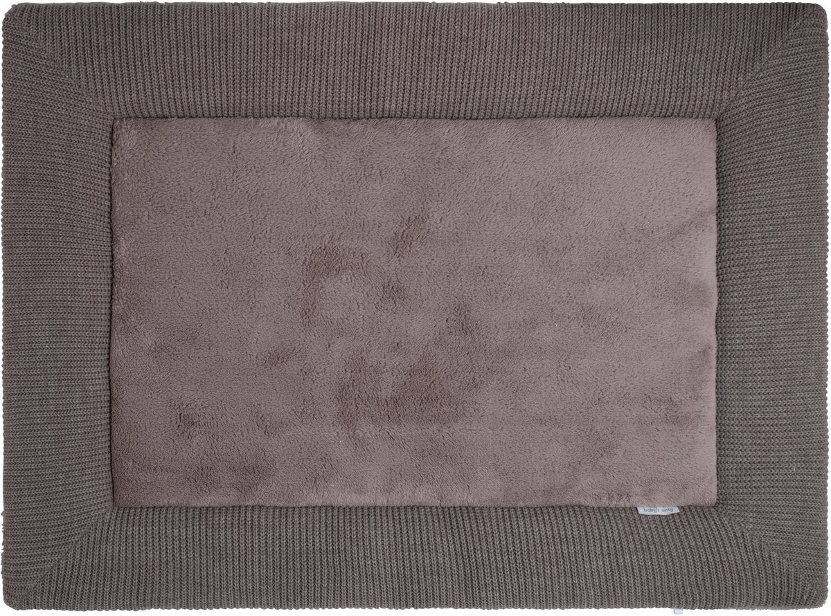 Baby's Only Gebreid boxkleed Hope - Parklegger - Speelkleed - Hazel Brown - 75x95 cm - Extra dik - Boxmatras - Tweezijdig te gebruiken