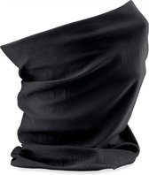 SportSjaal / Stola / Nekwarmer Unisex One Size Beechfield Black 100% Polyester