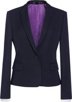 Brook Taverner Saturn Tailored Fit Jacket BT2255 - Navy - 34 EU (6 UK)