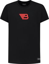 Ballin Amsterdam - Jongens Loose Fit T-shirts Crewneck SS - Black - Maat 10