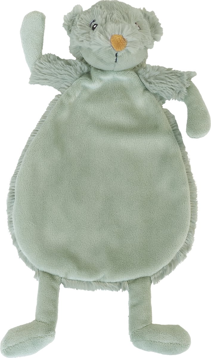Happy Horse Stinkdier Silas Knuffeldoekje 22cm - Groen - Baby cadeau