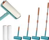 Bol.com ZERO 90® XXL Kledingroller Turquoise Extra Lang & Breed – Verwijdert Haren – Pluizenroller – Pluizenverwijderaar – Stofr... aanbieding