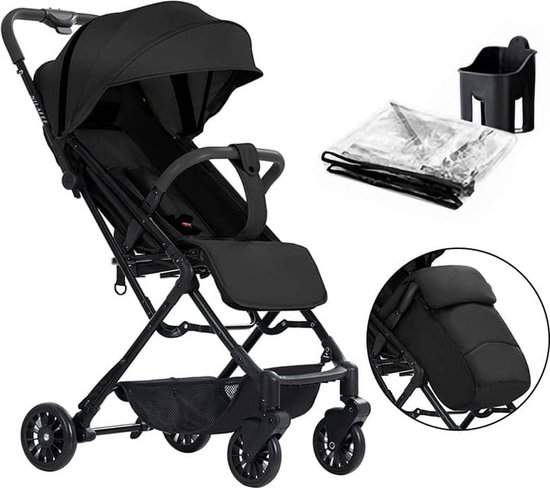 Urban Kanga Bandicoot – Lichtgewicht Reisbuggy Cabineformaat – Compact Inklapbaar – Geschikt tot 22 kg