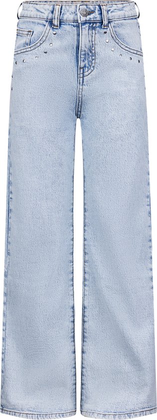 Retour jeans Gigi Filles Jeans - denim bleu blanchi - Taille 8