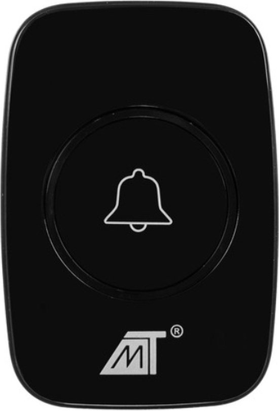 Draadloze Deurbel - Deur bel - Deurbellen - Wireless Doorbell - IP44 Waterdicht - Deurbelset - Zwart — afbeelding 4