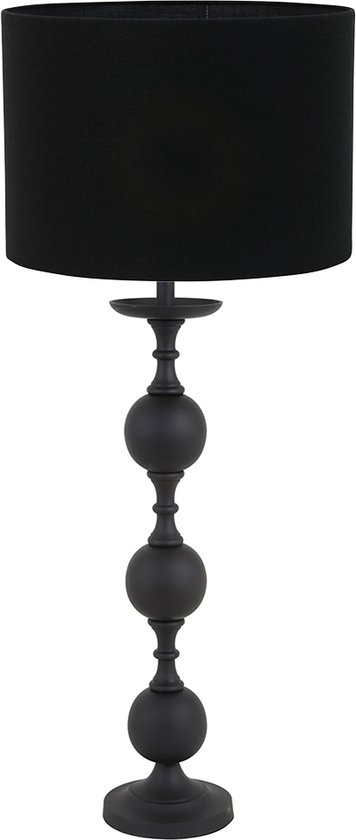 Light and Living tafellamp - zwart - - SS105918