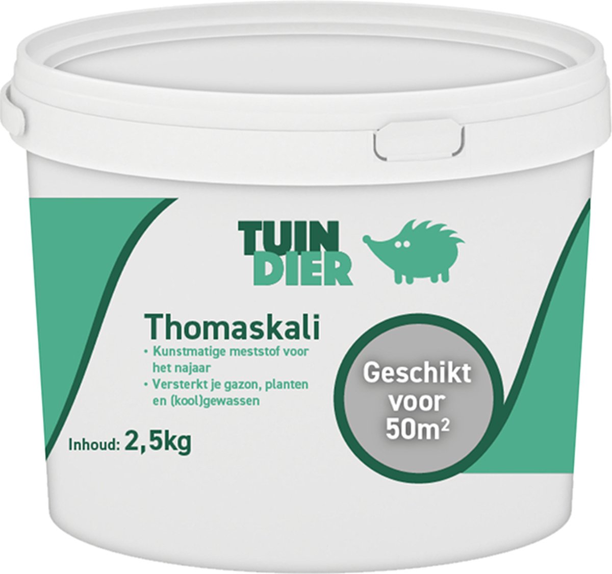 Thomaskali | Tuin-Dier | Meststof voor najaar of vroege voorjaar | 2,5 kilogram