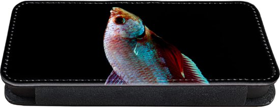 Bookcase pour iPhone 11 Pro Max Bookcase - Poisson - Animaux - Léger - Avec compartiments - Étui portefeuille avec fermeture magnétique