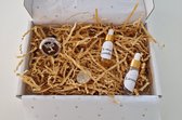 Auto parfum set - Geurclip "Hert" - X-mas candle, Lavendel