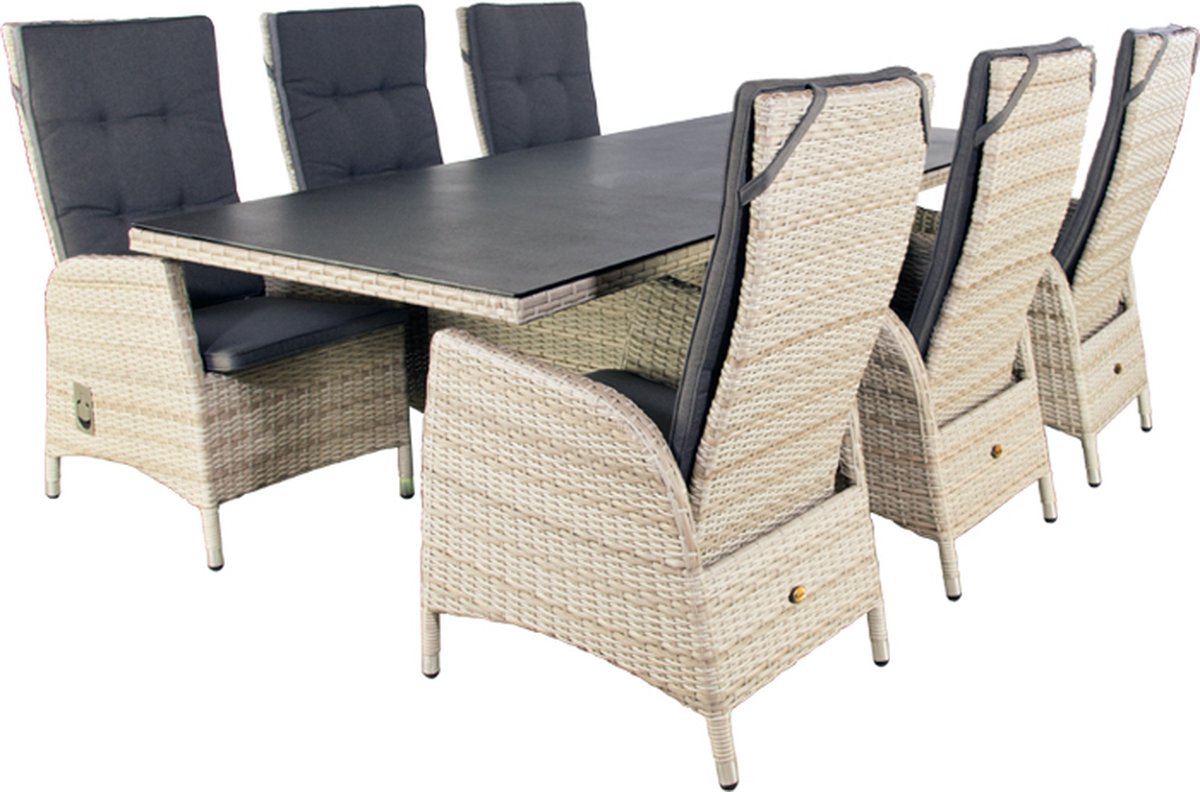 Dining set Santa Cruz Sunrise Beige