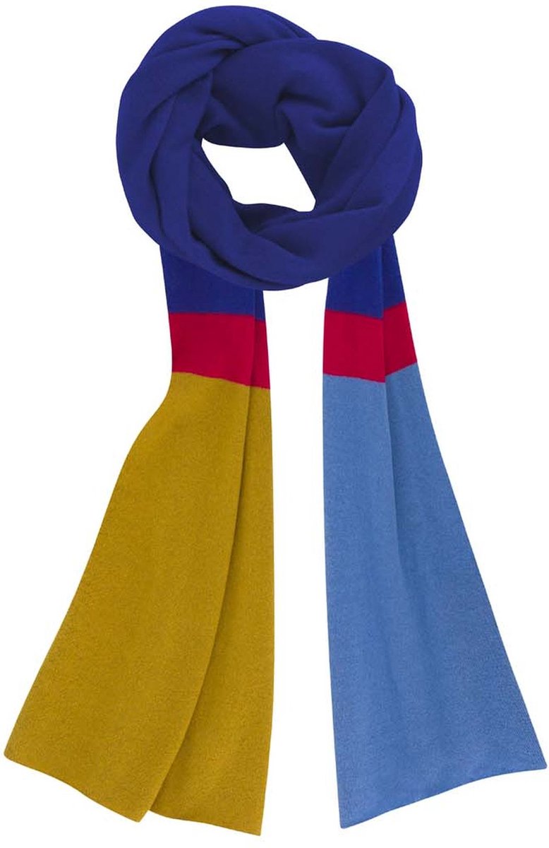 Remember - Sjaal Reto Wol en Cashmere - Wol - Multicolor -