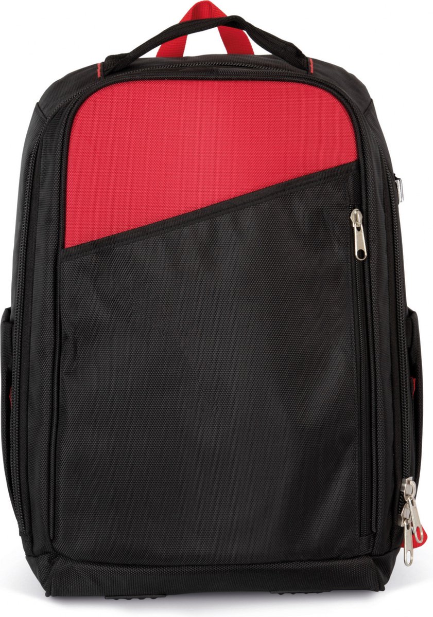 Tas One Size WK. Designed To Work Black / Red 100% Polyester