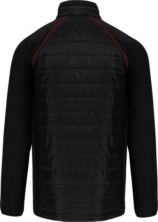 Jas Unisex XXL WK. Designed To Work Lange mouw Black / Red 100% Polyester