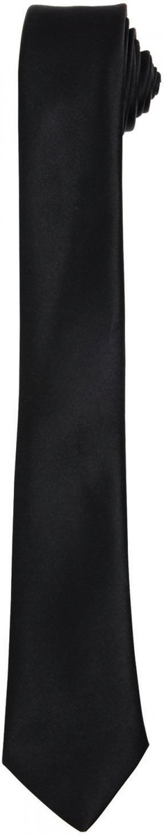 Premier Slim Tie PR793 - Black - One size